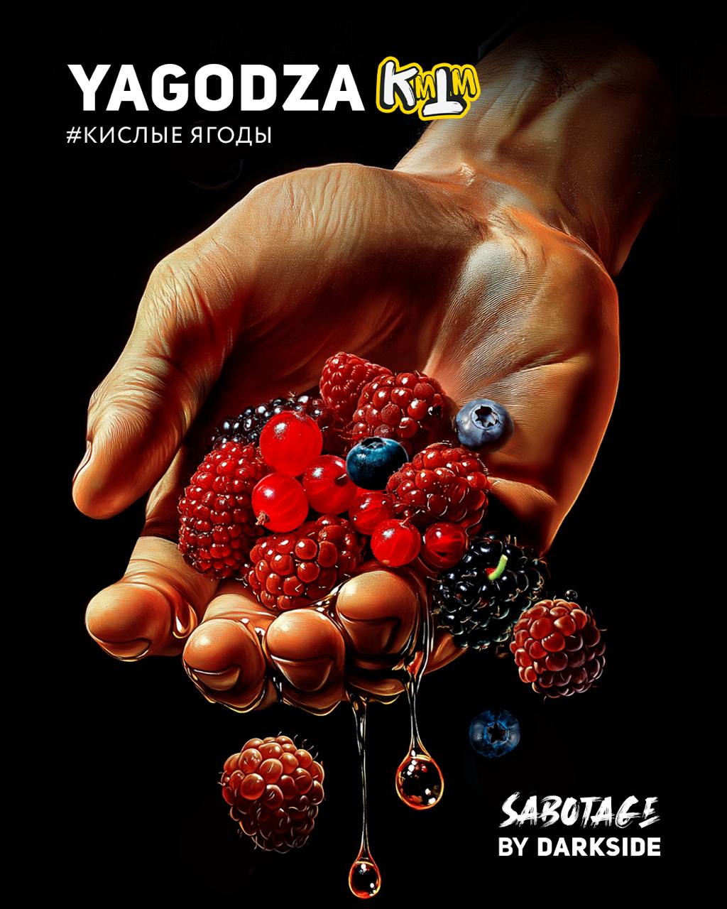 картинка Табак Darkside SABOTAGE - Yagodza 250 гр. от магазина BigSmoke