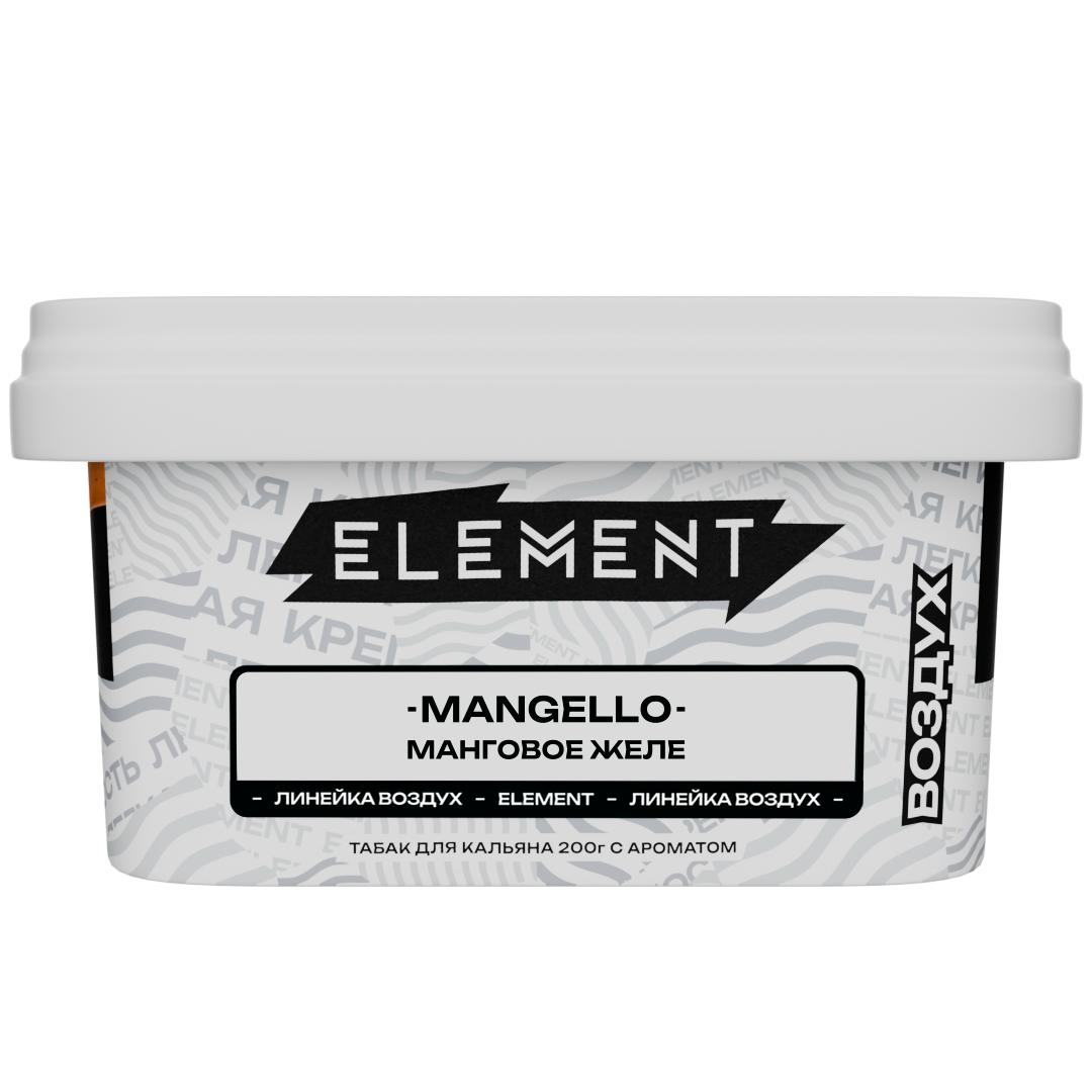 картинка Табак Element Воздух - Mangello (Манговое Желе) 200 гр. от магазина BigSmoke