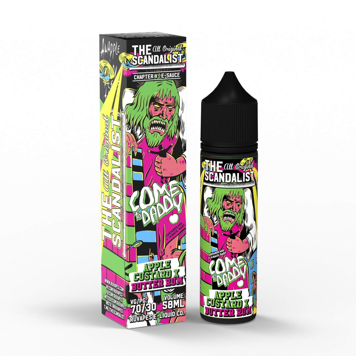 картинка The Scandalist 60 ml - Come to Daddy от магазина BigSmoke