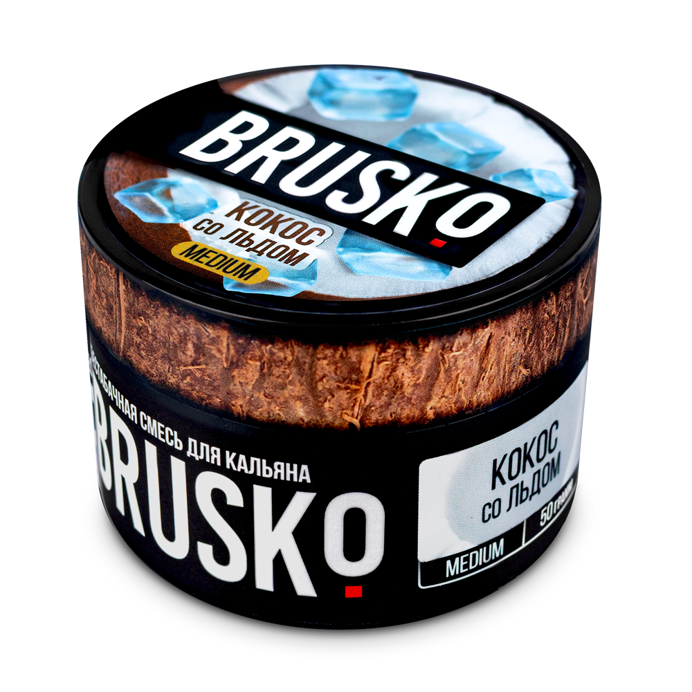картинка Brusko - Кокос со Льдом 50 гр. от магазина BigSmoke