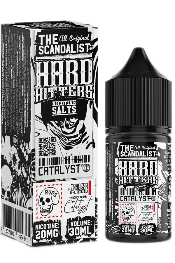 картинка The Scandalist Hardhitters 30 мл 20 Salt - Road to Geneve от магазина BigSmoke
