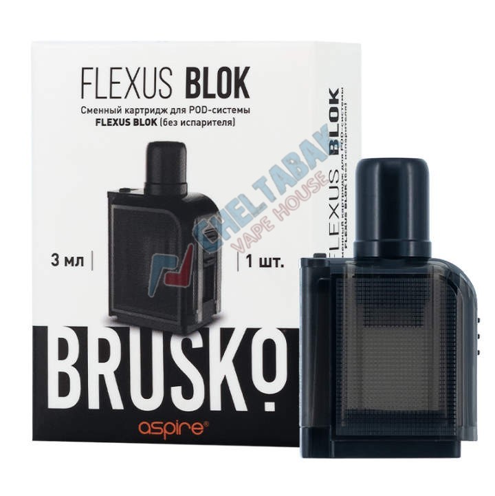 картинка Сменный Картридж Brusko Flexus Blok от магазина BigSmoke