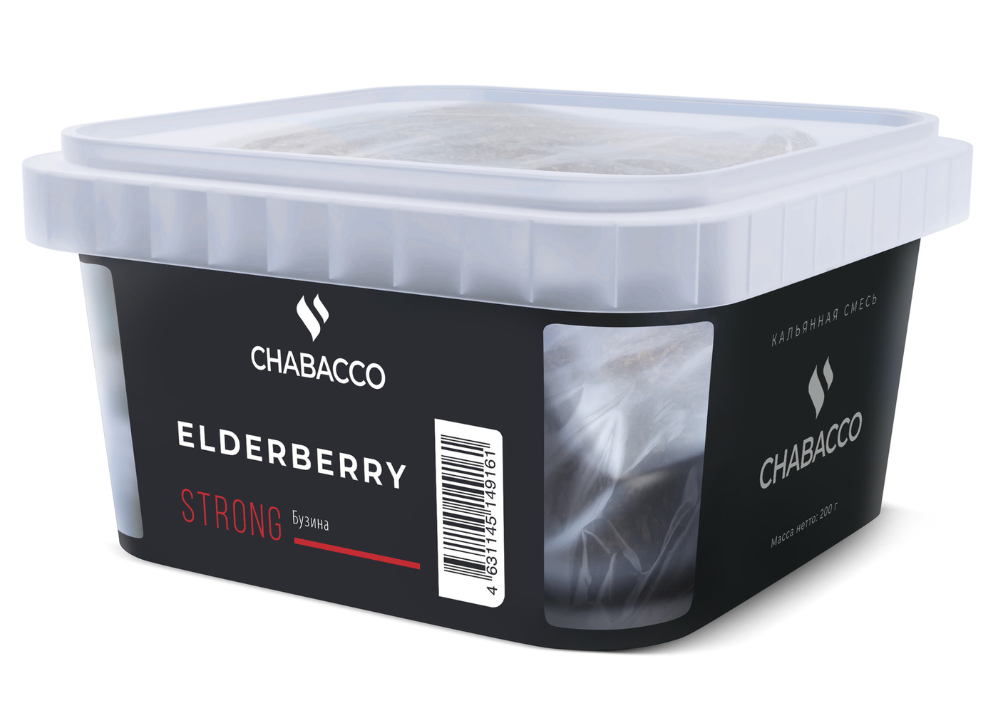 картинка Chabacco Strong – Elderberry 200 гр. от магазина BigSmoke