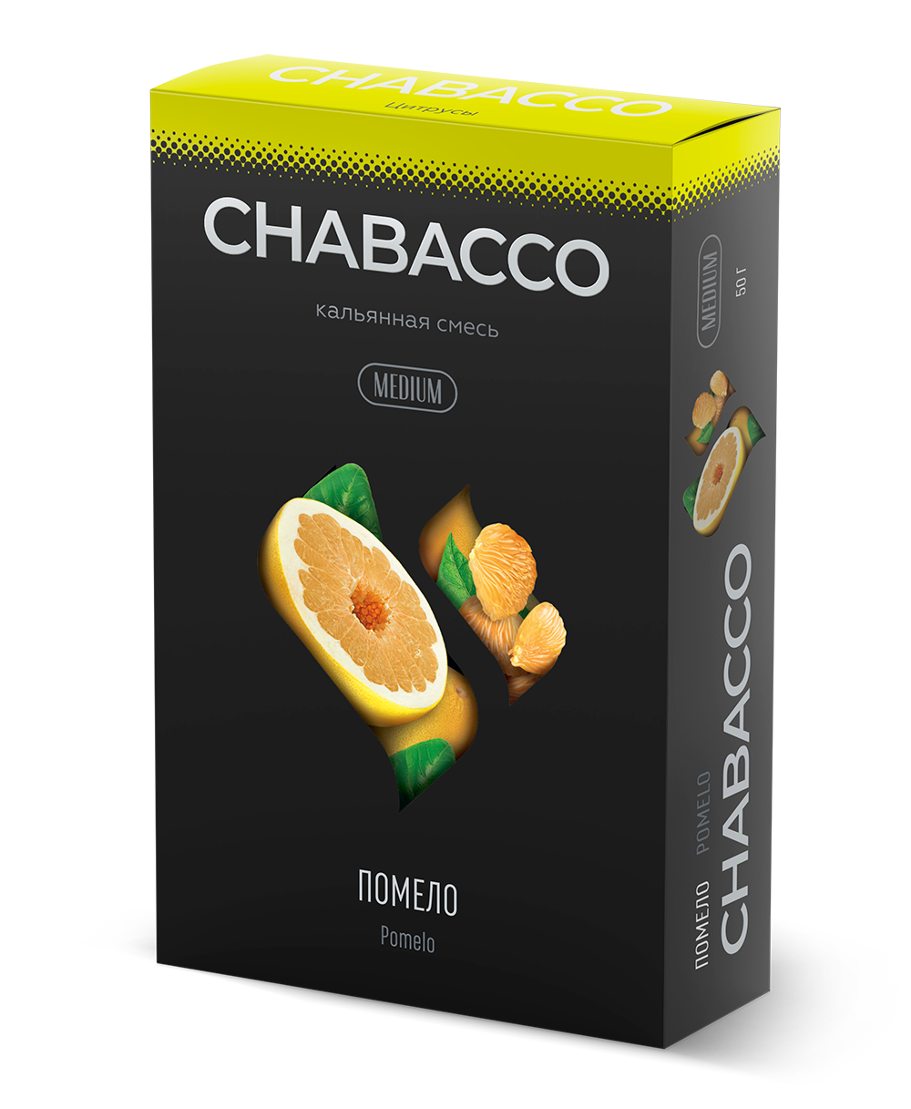 картинка Chabacco Medium – Pomelo 50 гр. от магазина BigSmoke