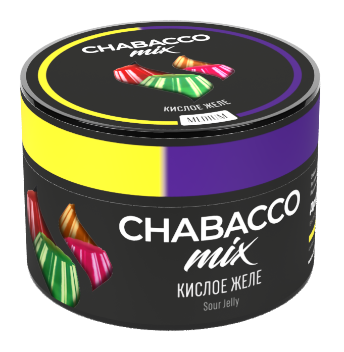 картинка Chabacco Mix Medium – Sour Jelly 50 гр. от магазина BigSmoke