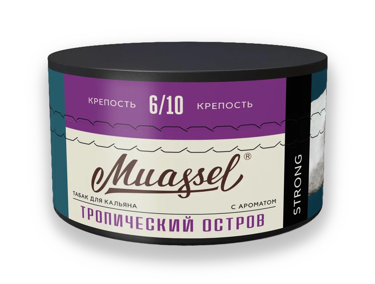 картинка Табак Muassel 6/10 - Тропический Остров 200гр. от магазина BigSmoke