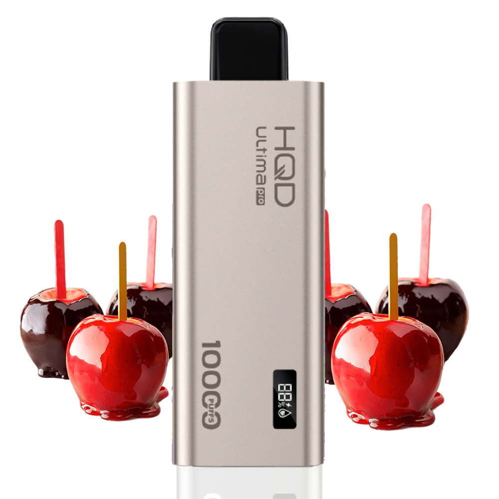 картинка HQD Ultima PRO 10000 - Кислые Яблочные Леденцы от магазина BigSmoke