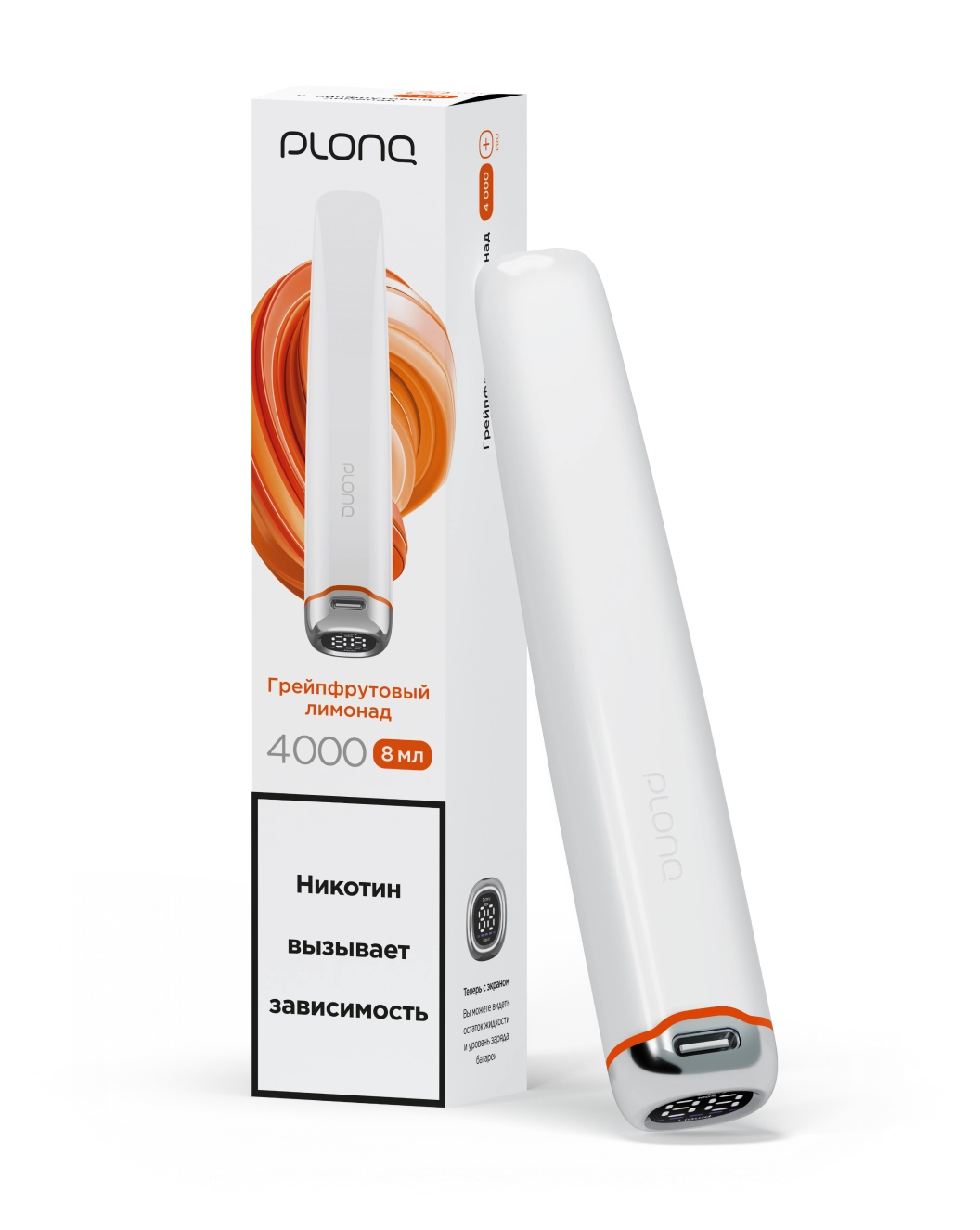 картинка Plonq Plus pro 4000 - Грейпфрутовый Лимонад от магазина BigSmoke