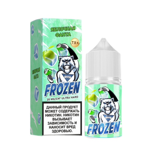 картинка Жидкость GANG FROZEN 30ml 2% Ultra - Яблочная фанта от магазина BigSmoke