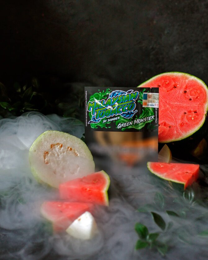 картинка Табак Malaysian tobacco - Green monster 50 гр. от магазина BigSmoke