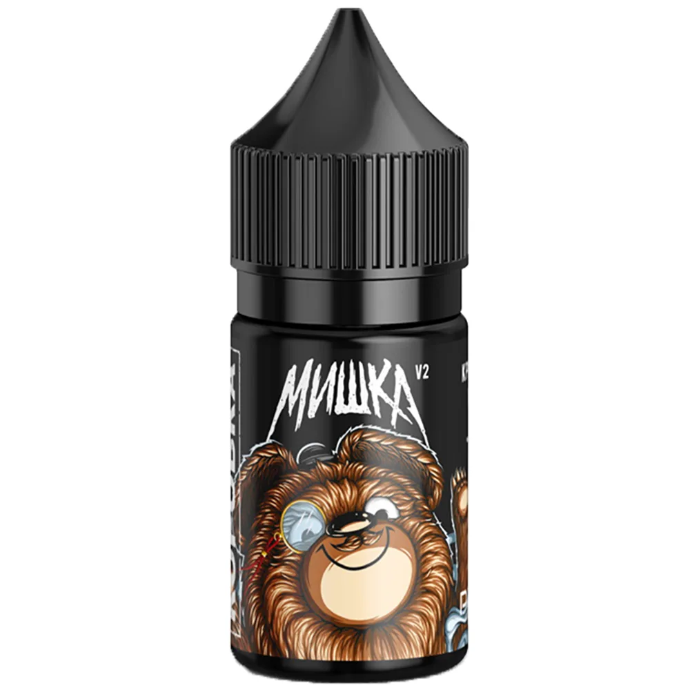 картинка Мишка Strong Salt - Кремовый Табак 30 мл 20 мг от магазина BigSmoke