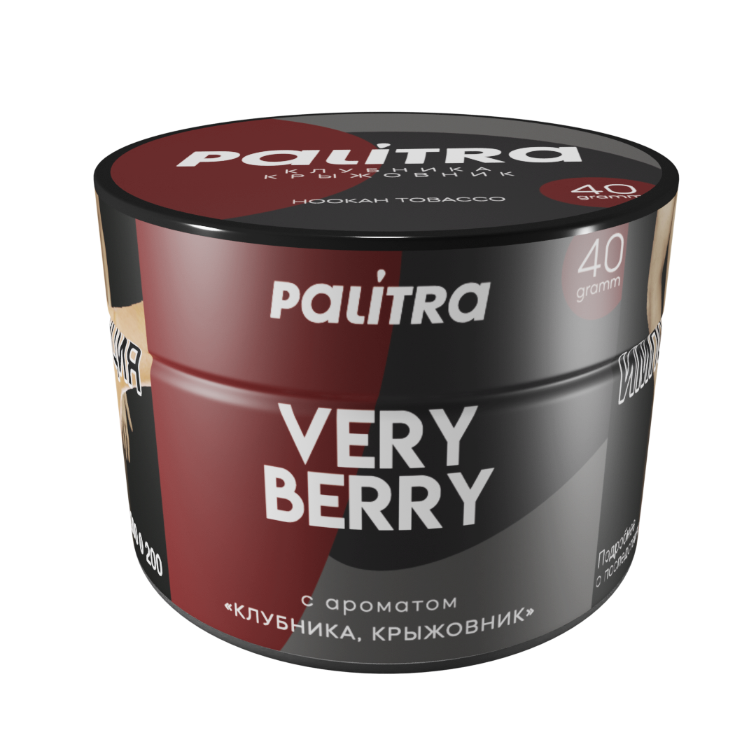картинка Табак Palitra - Very Berry (Клубника Крыжовник)  40 гр. от магазина BigSmoke
