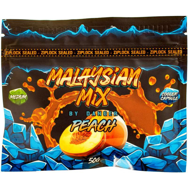 картинка Malaysian mix - Peach 50 гр. от магазина BigSmoke