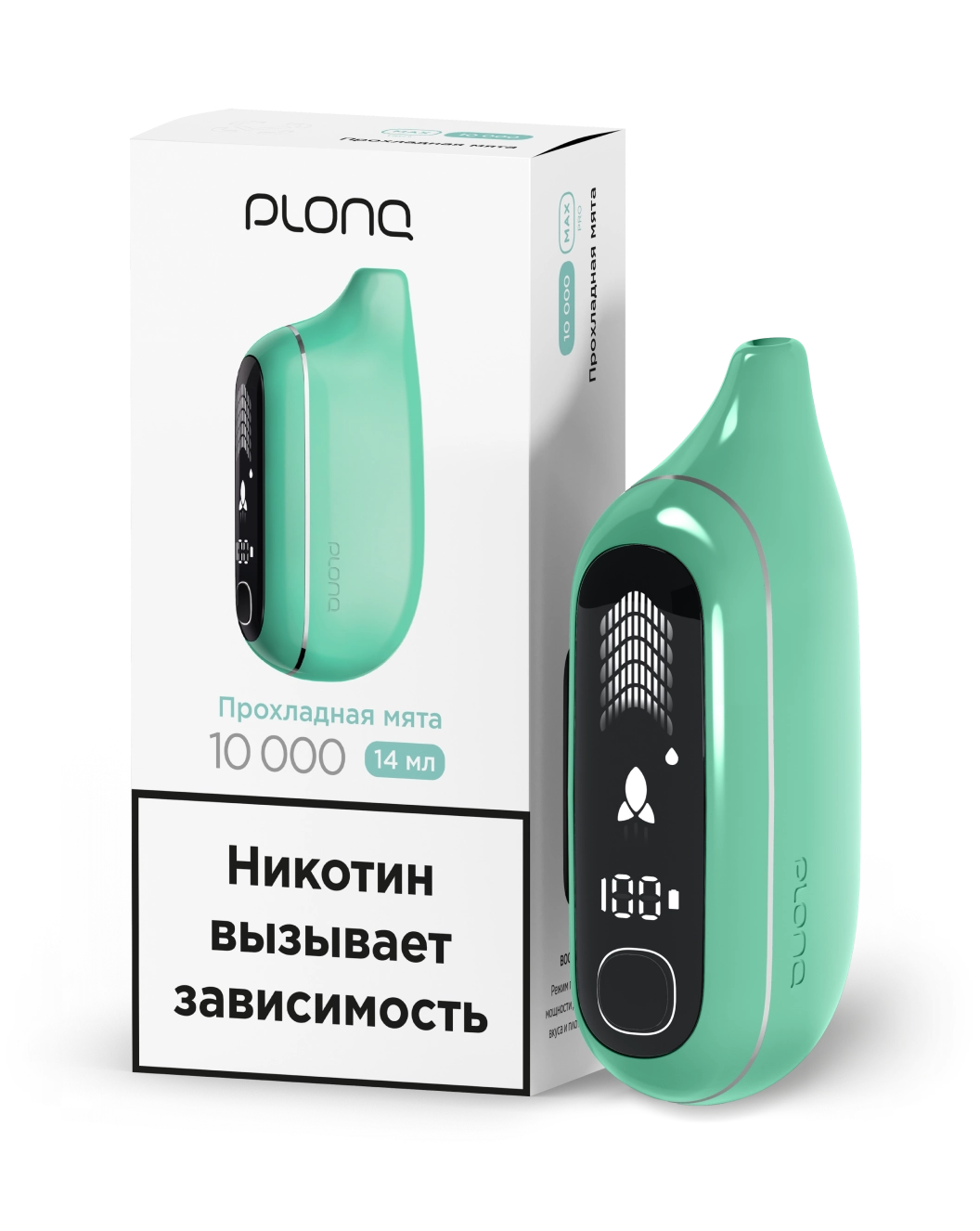 картинка PLONQ Max Pro 10000 - Прохладная Мята от магазина BigSmoke