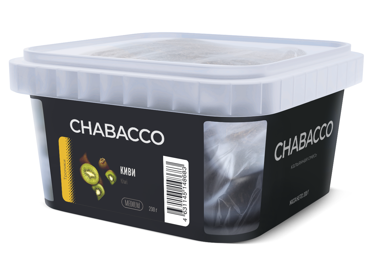 картинка Chabacco Medium - Kiwi 200 гр. от магазина BigSmoke