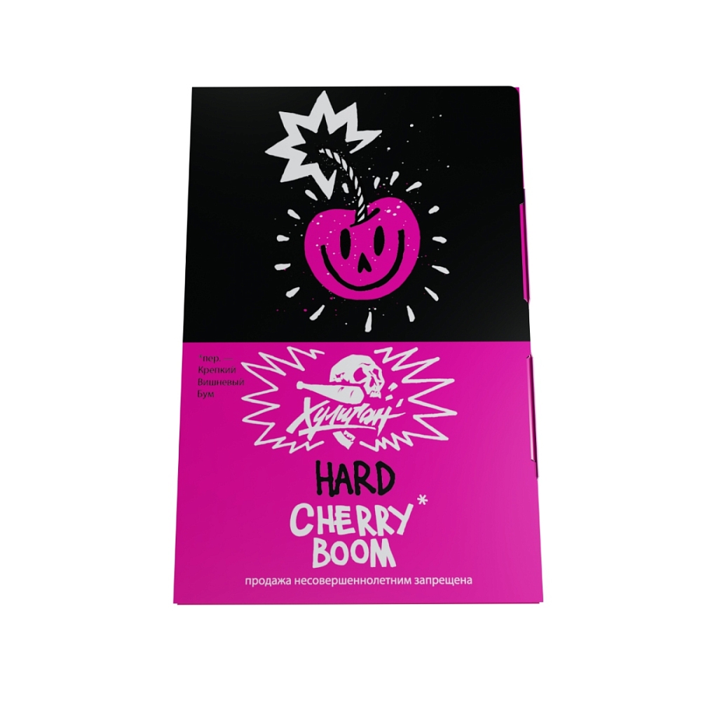 картинка Табак Хулиган Hard - Cherry Boom ( Кислая Вишня) 25 гр. от магазина BigSmoke