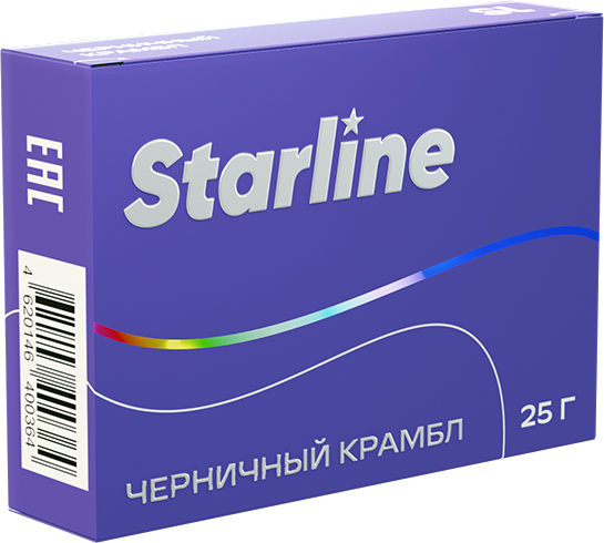 картинка Табак Starline - Черничный крамбл 25 гр. от магазина BigSmoke