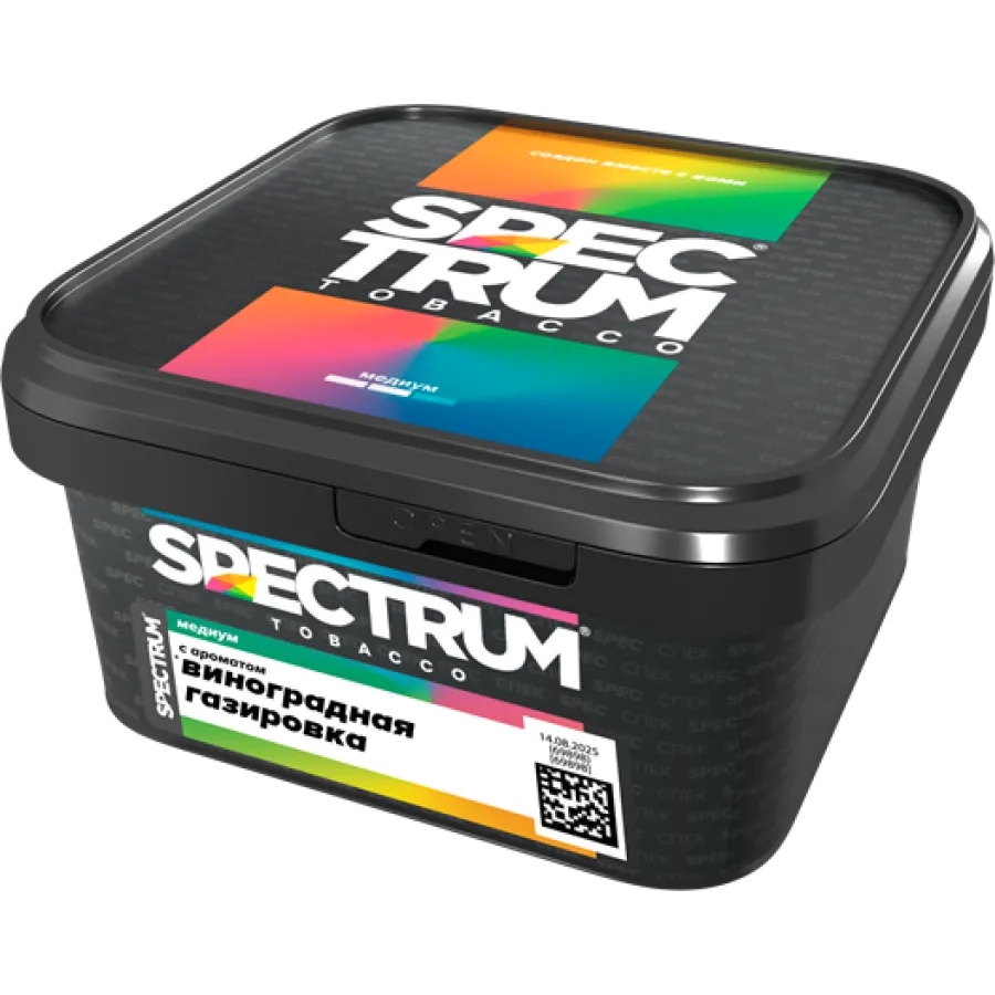 картинка Табак Spectrum Medium - Виноградная Газировка 200 гр. от магазина BigSmoke