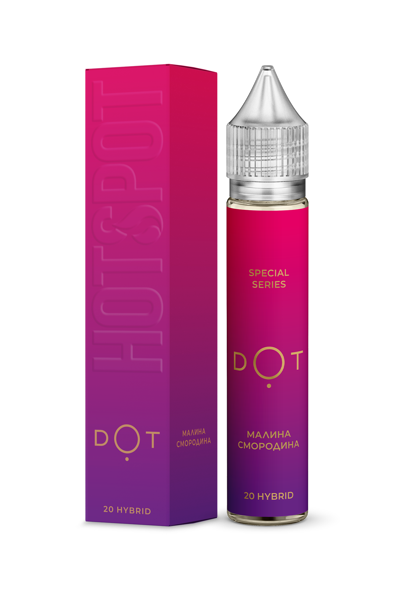 картинка Hybrid Hotspot Dot 30 мл 20 мг - Малина Смородина от магазина BigSmoke