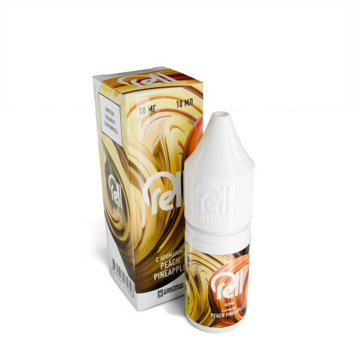 картинка Жидкость Rell Ultimate 10мл 20мг - Peach Pineapple (Персик и Ананас) от магазина BigSmoke