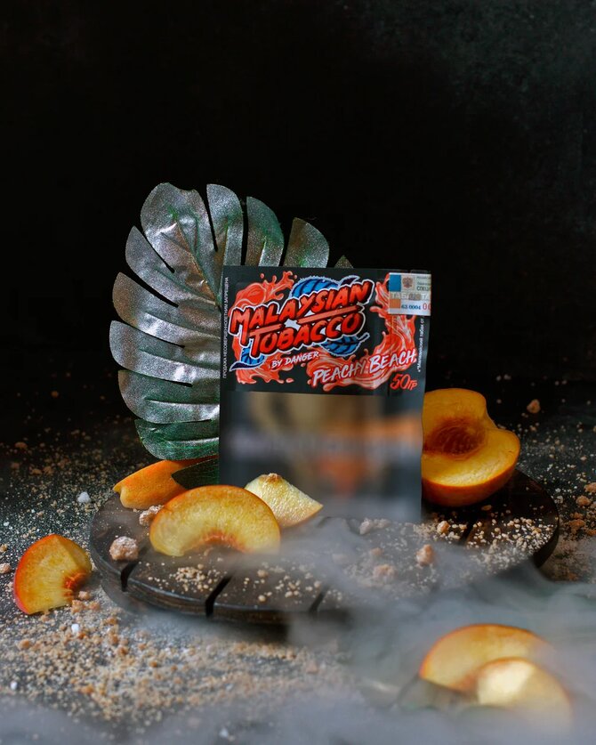 картинка Табак Malaysian tobacco - Peach beach 50 гр. от магазина BigSmoke