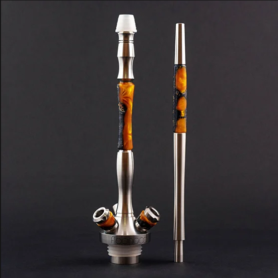 картинка Кальян Union Hookah - Fibonacci Гибрид (Черный/золотой) от магазина BigSmoke