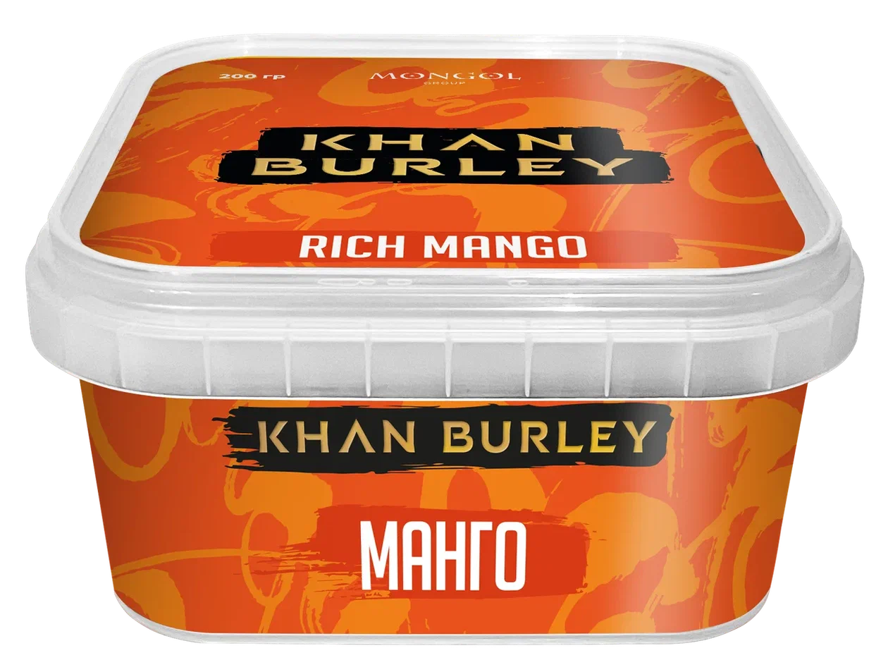 картинка Табак Khan Burley - Спелый Манго (Rich Mango) 200 гр. от магазина BigSmoke