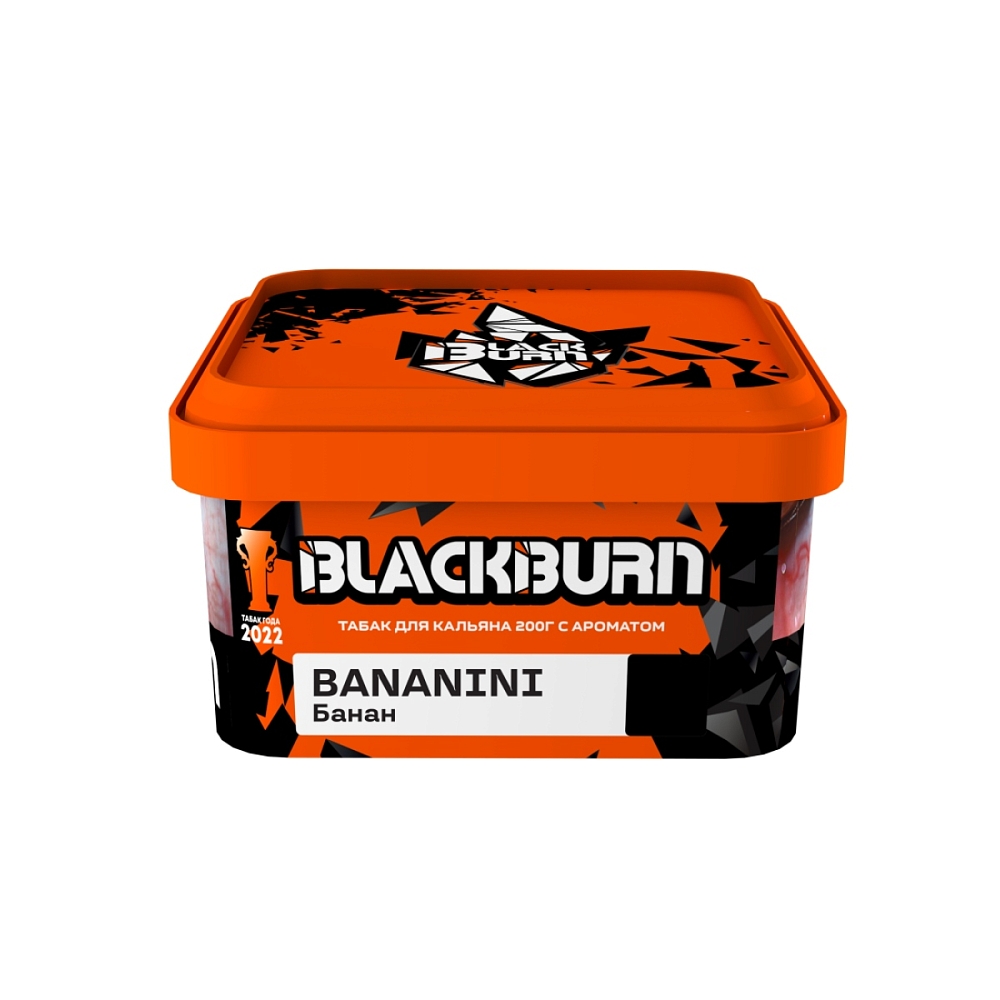 картинка Табак Black Burn - Bananini 200 гр. от магазина BigSmoke