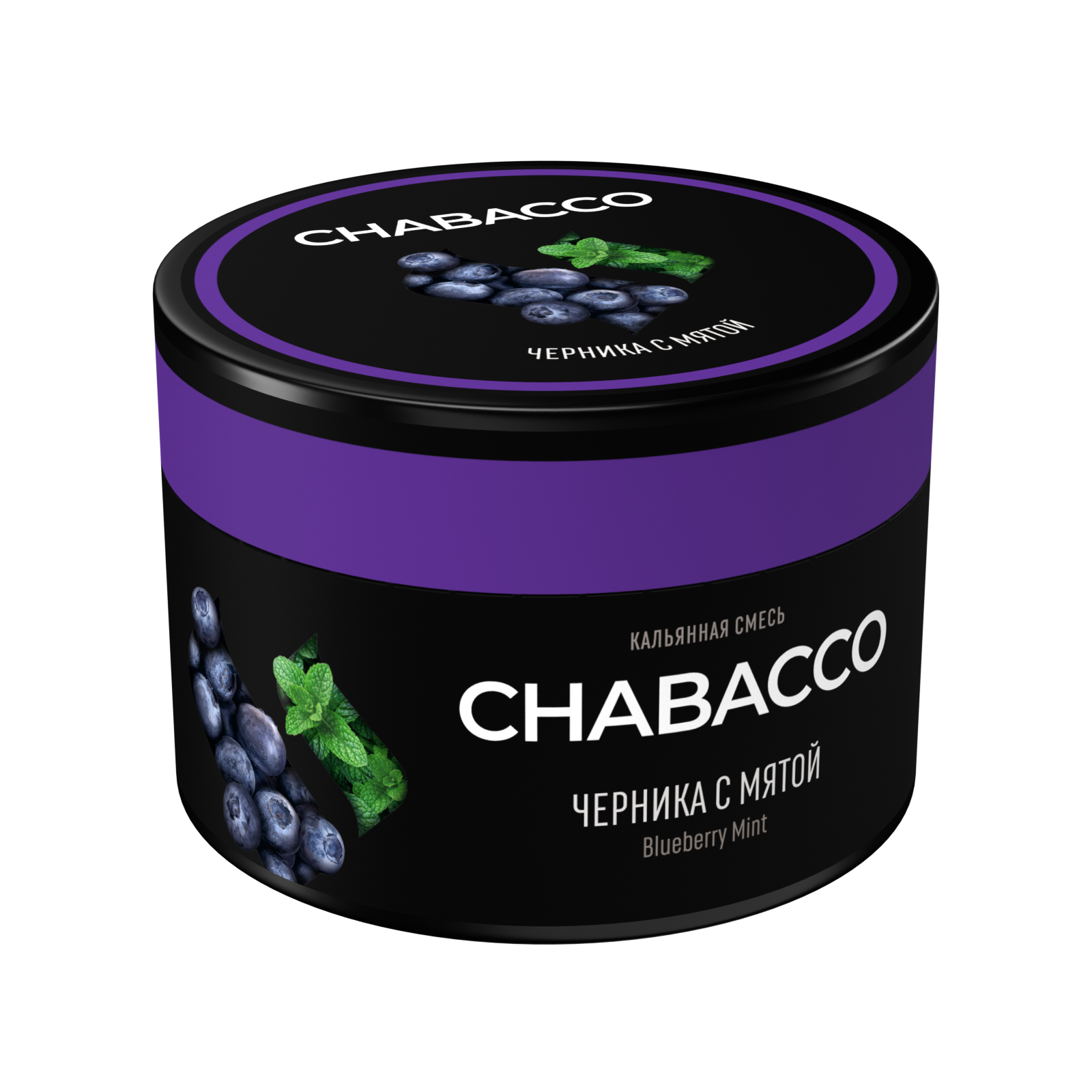 картинка Chabacco Medium - Blueberry Mint 40 гр. от магазина BigSmoke