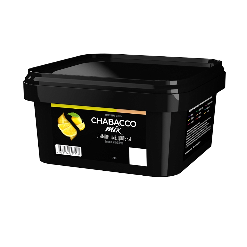картинка Chabacco Mix Medium - Lemon Jelly Slices 200 гр. от магазина BigSmoke
