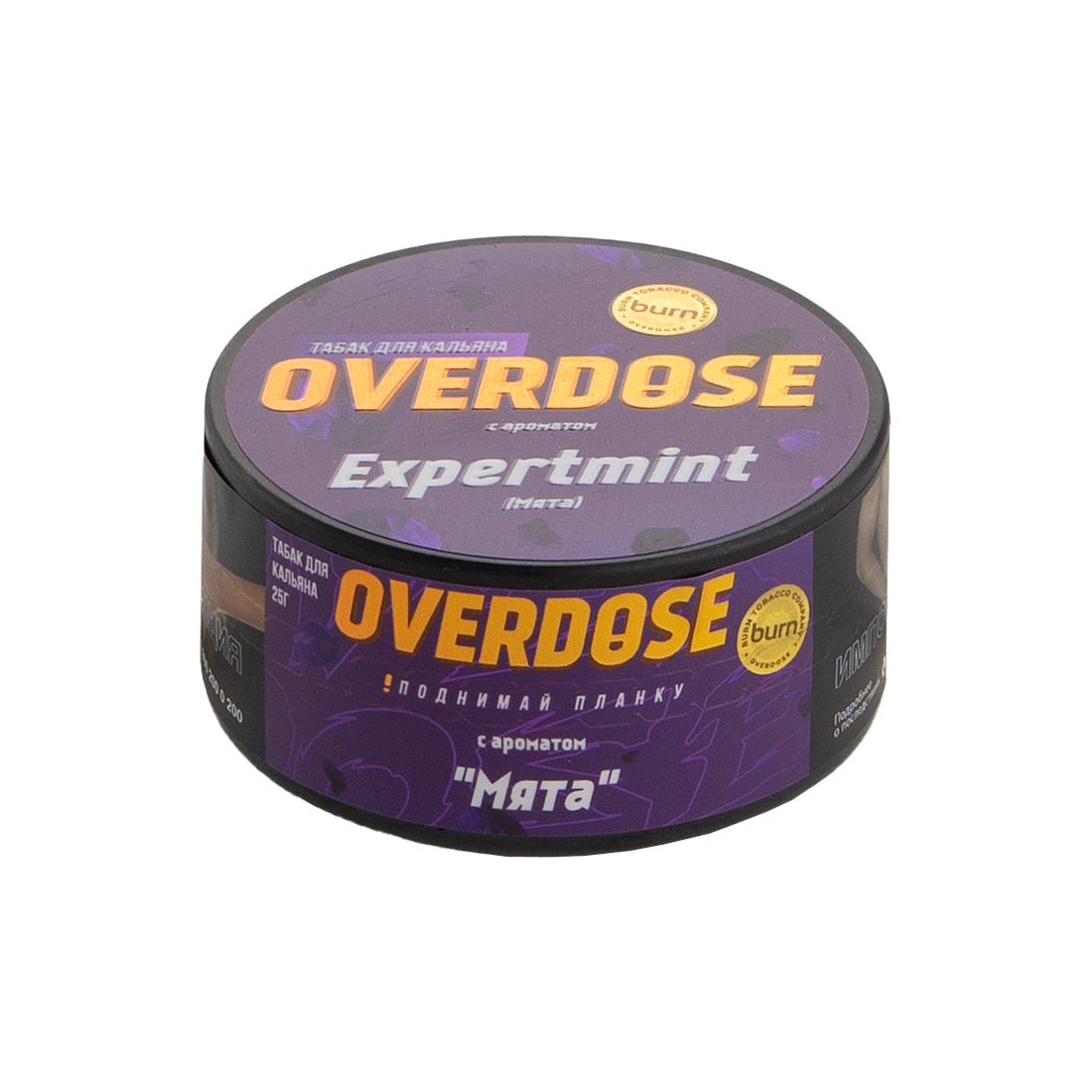 картинка Табак Overdose - Expertmint 25 гр. от магазина BigSmoke