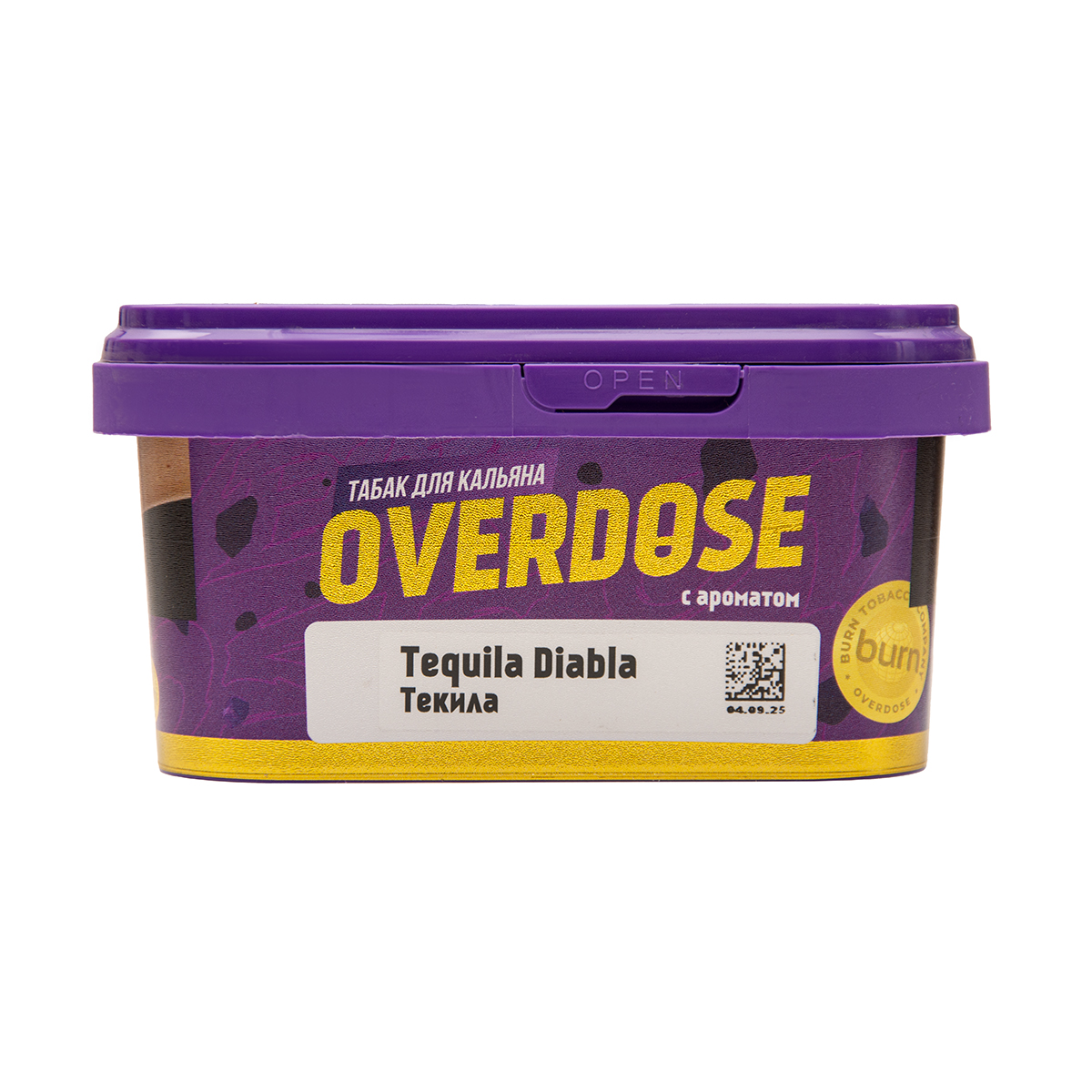 картинка Табак Overdose - Tequila Diabla 200 гр. от магазина BigSmoke