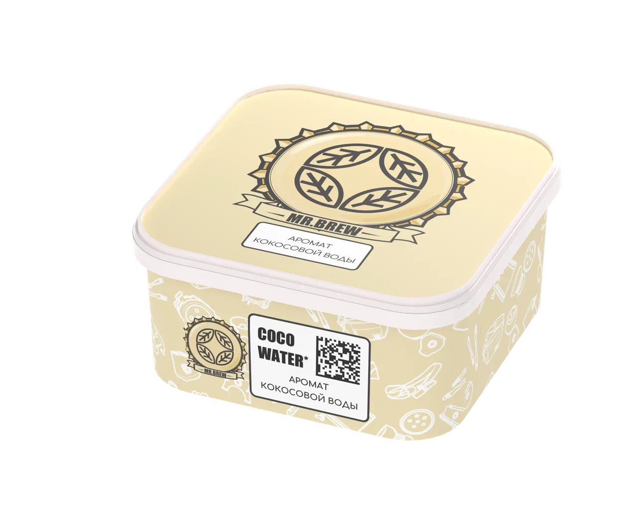 картинка Табак Mr.Brew - Coco Water (Аромат Кокосовой Воды) 200 гр. от магазина BigSmoke