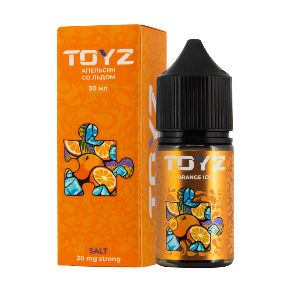 картинка Жидкость Toyz Orange ice 20 Strong мг/мл 30 мл от магазина BigSmoke