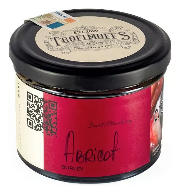 картинка Табак Trofimoff's - Abricot (Абрикос) Burley 125 гр. от магазина BigSmoke