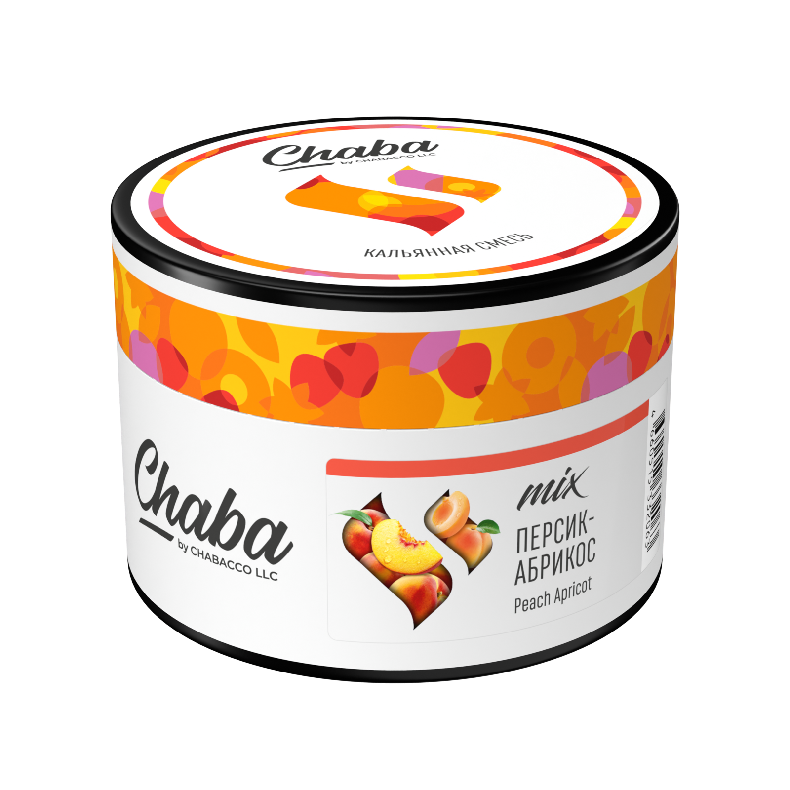 картинка Chaba Mix - Персик Абрикос (Nicotine Free) 40 гр. от магазина BigSmoke