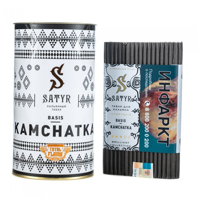 картинка Табак Satyr Platinum Collection - BC №14 Basis-Kamchatka 100 гр. от магазина BigSmoke