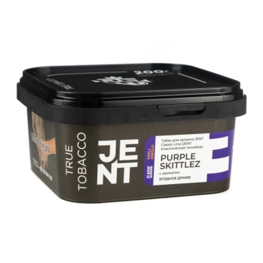 картинка Табак Jent - Ягодное драже (Purple Skittlez) 200 гр. от магазина BigSmoke