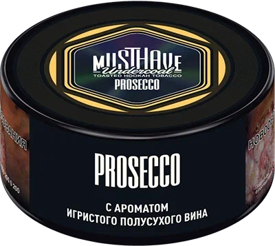 картинка Табак Must Have - С Ароматом Просекко (Prosecco) 125 гр. от магазина BigSmoke