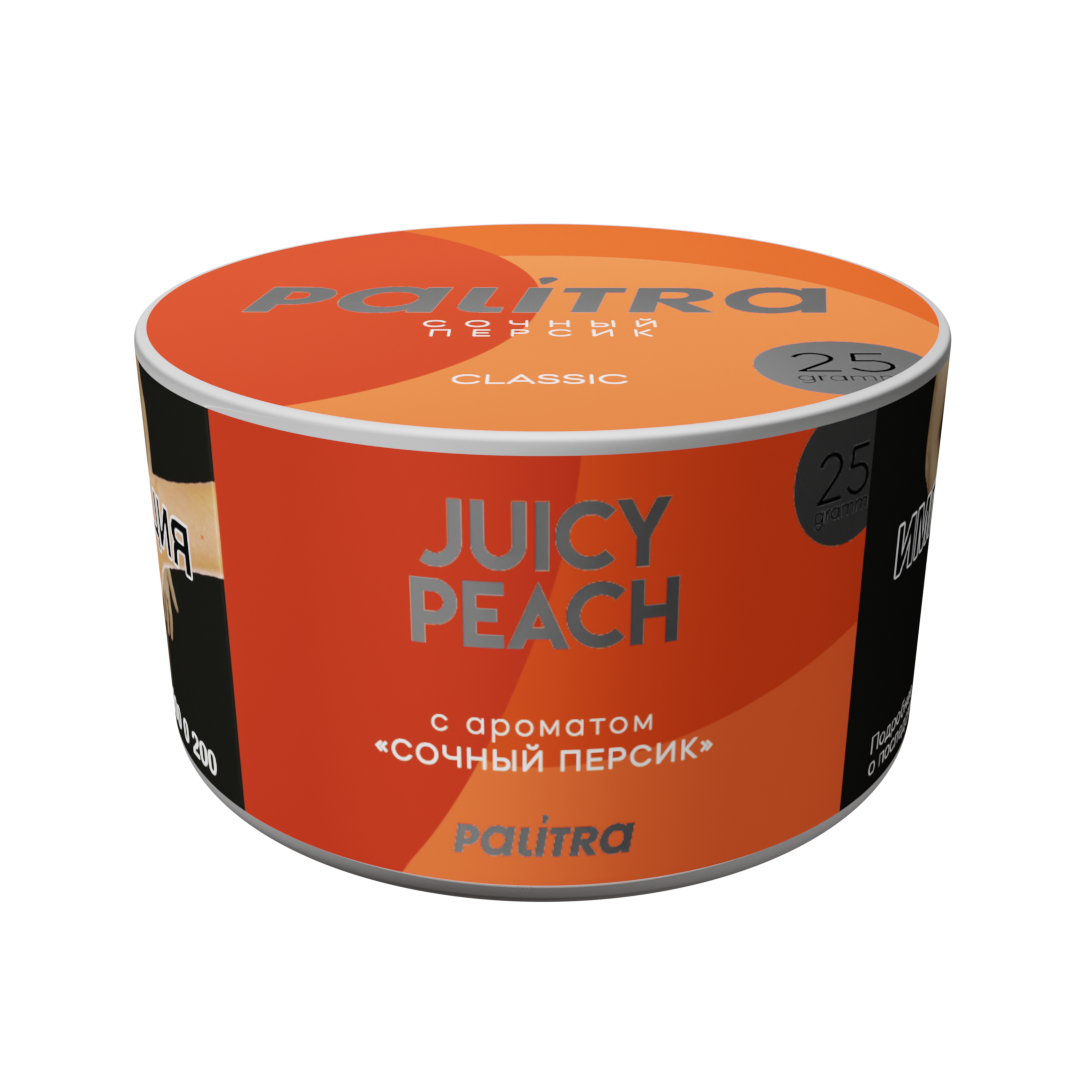 картинка Табак Palitra - Juicy Peach (Сочный Персик) 25 гр. от магазина BigSmoke