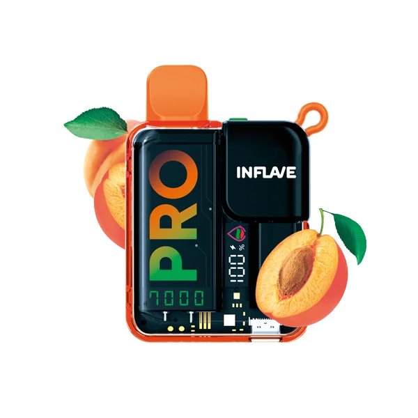 картинка Inflave Pro 7000 - Абрикос от магазина BigSmoke