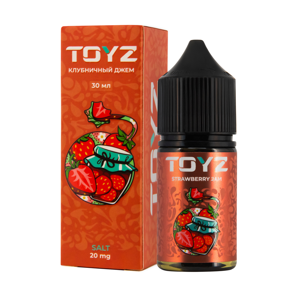 картинка Жидкость Toyz Strawberry Jam 20 мг/мл 30 мл от магазина BigSmoke