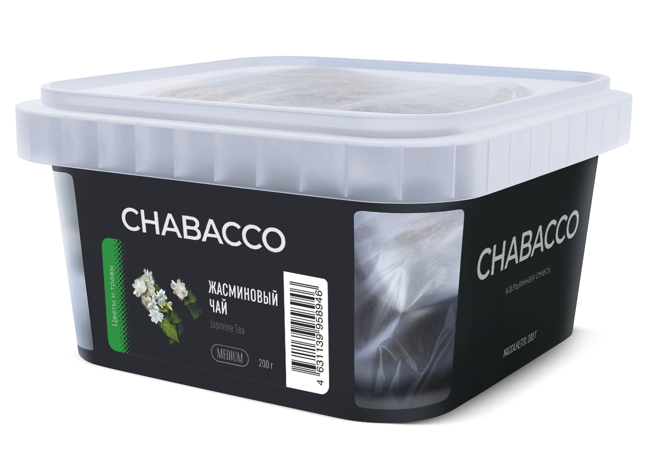 картинка Chabacco Medium - Jasmine Tea 200 гр. от магазина BigSmoke