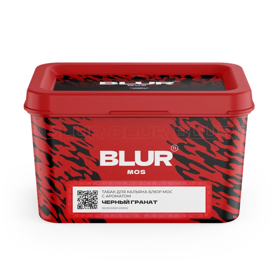 картинка Табак Blur Mos - Черный Гранат 200 гр. от магазина BigSmoke