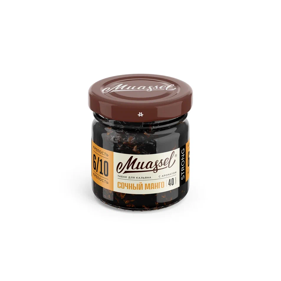 картинка Табак Muassel 6/10 - Сочный Манго 40гр. от магазина BigSmoke