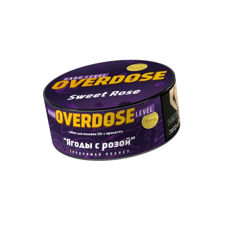 картинка Табак Overdose - Sweet Rose 25 гр. от магазина BigSmoke