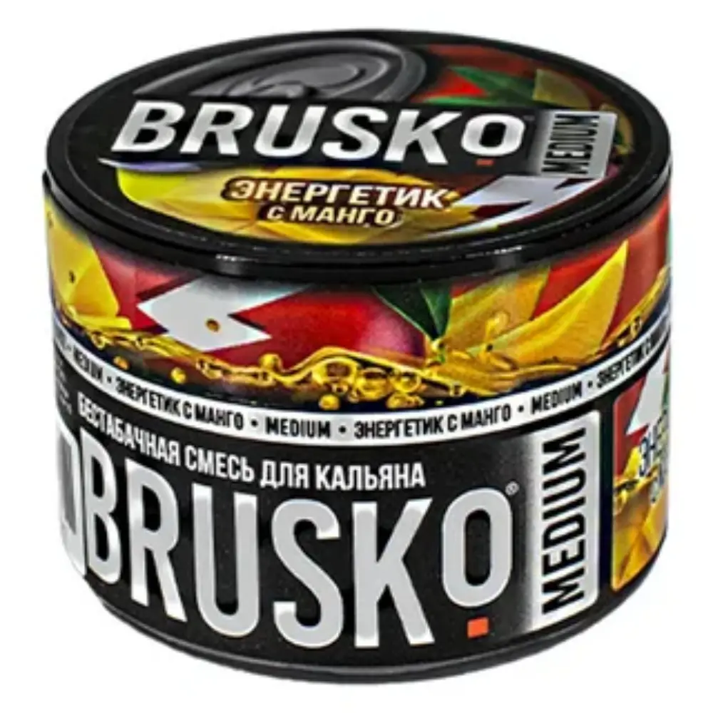 картинка Brusko - Энергетик с Манго 50 гр. от магазина BigSmoke