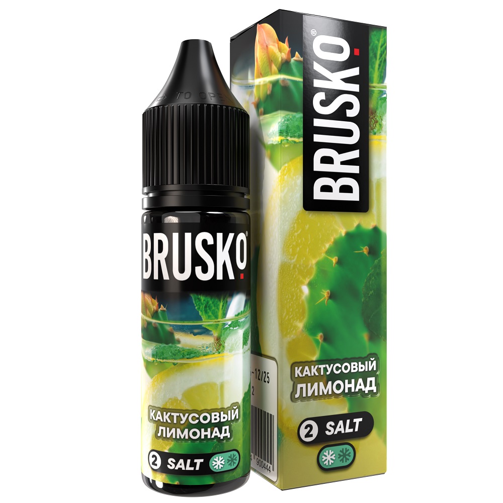 картинка Жидкость Brusko salt, 35 мл, Кактусовый лимонад, 2 от магазина BigSmoke