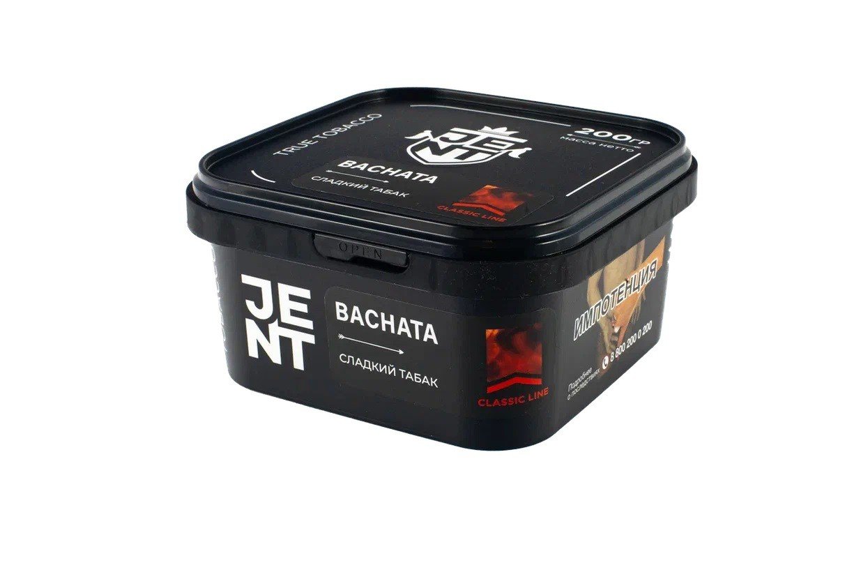 картинка Табак Jent - Bachata (Сладкий табак) 200 гр. от магазина BigSmoke