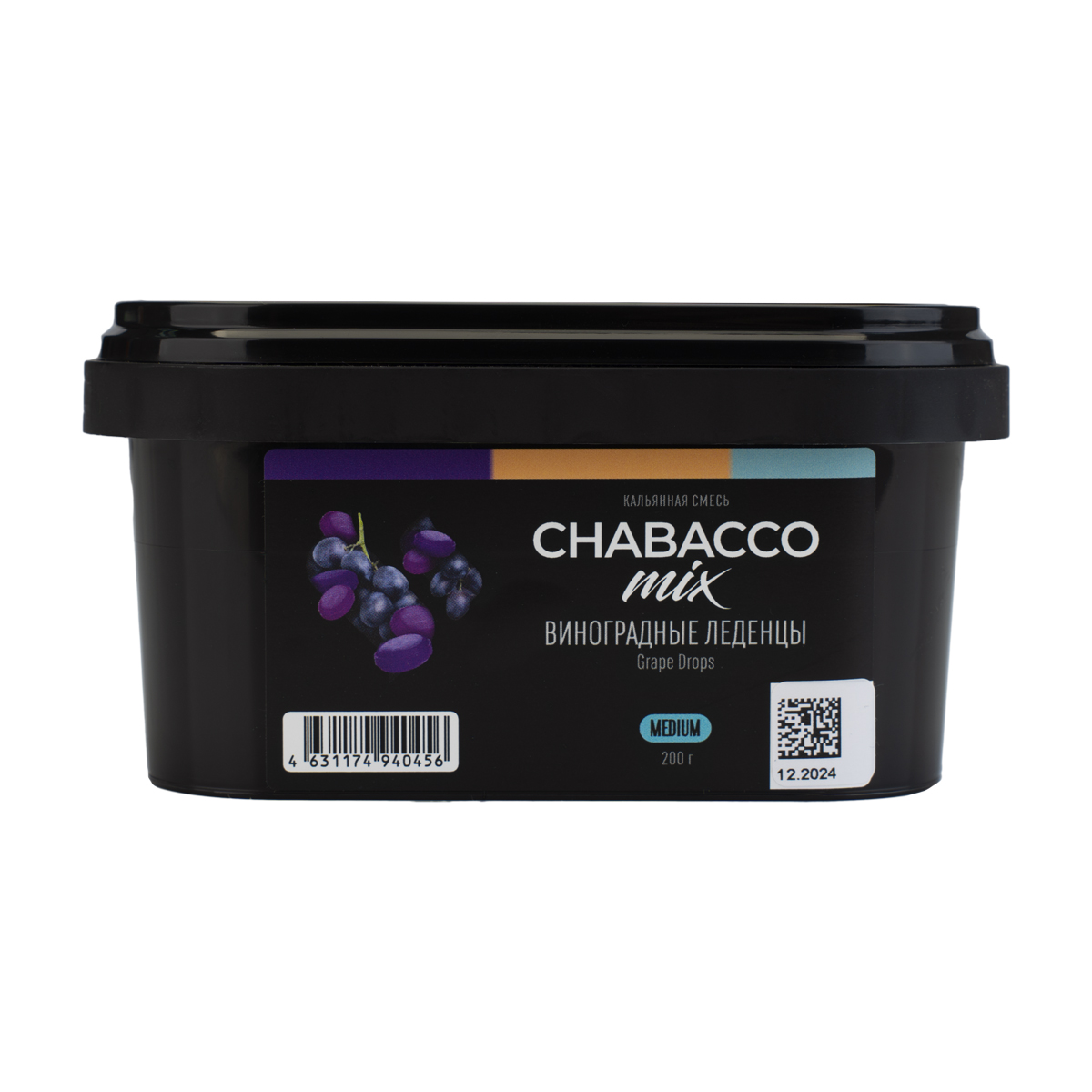 картинка Chabacco Mix Medium - Grape Drops 200 гр. от магазина BigSmoke